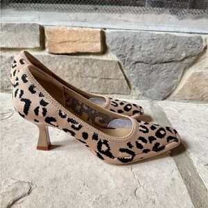 Cosy Island Leopard Pumps with Comfort Lining, Size 7-NWOT